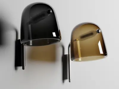 brookis mona wall light Low-poly 3D model