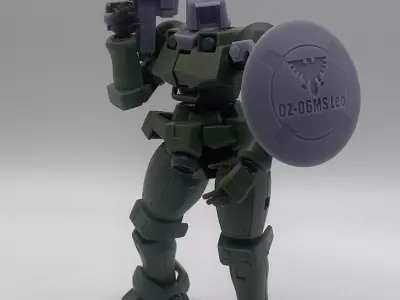 Leo Shield embedded Alliance eagle 0Z-06MS -144 scale 3D print model