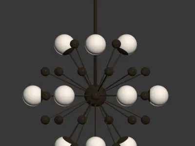 Nordic Postmodern pendant lights 3D model