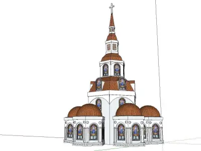 Architecture-Religion-God-Culture-Temple -0217 3D model