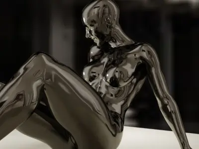 Statue SUSY 3D model