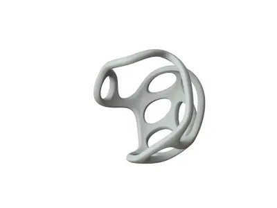 SciFi Cube Object No 42382 Low Poly Shape Texture