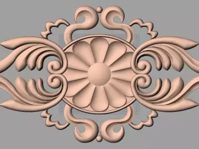 Woodworking CNC Router 3D Relief STL models used for artcam E404 3D model