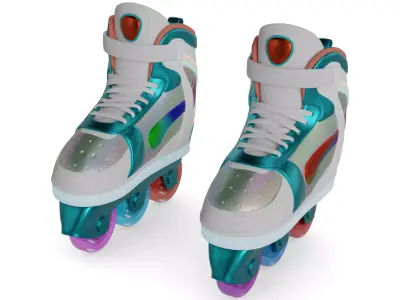 Inline Skate 3D model