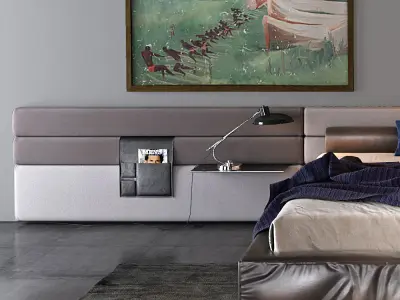 Twils bedroom set 07B 3D model