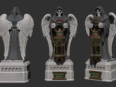 The Light Guardian - Scenary - Tabletop Games 3D print model