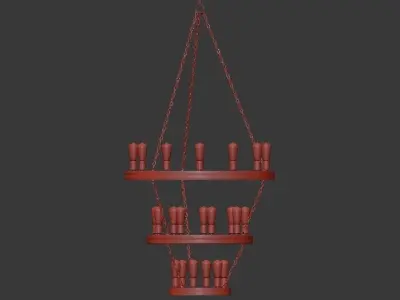 Geoffrey Three Tier Arteriors 3D model
