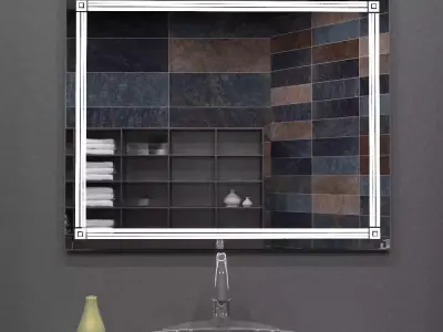 Illuminated Mirror 12 3D model