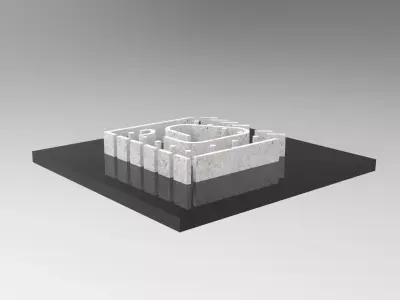 ARCHIPLAN 02 Low-poly 3D model