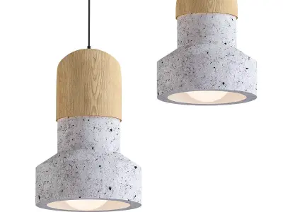Cement pendant 3D model