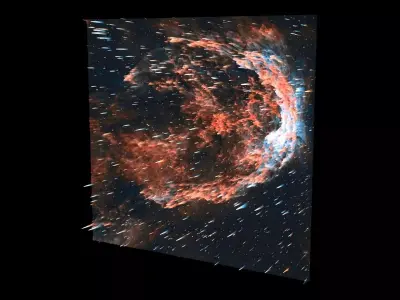 Banana Nebula 3D model