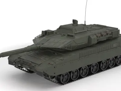 Generic Tank 01 3D model