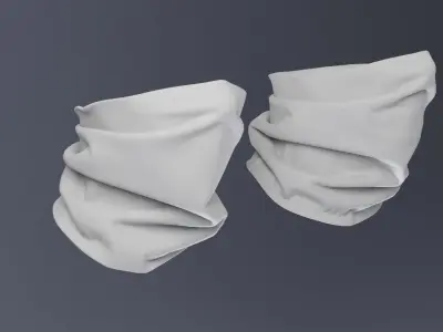 Neck Gaiter 3D model
