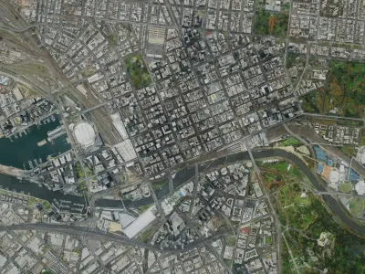 Melbourne City 3D Scan 3D model