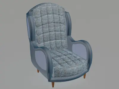 Armchair number one 3D model