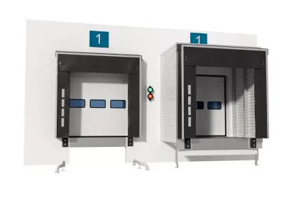 Loading Dock Door  3D model 3D model