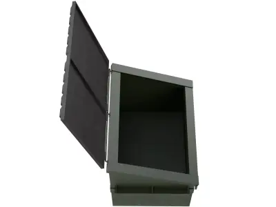 Dumpster V1 Low-poly 3D model