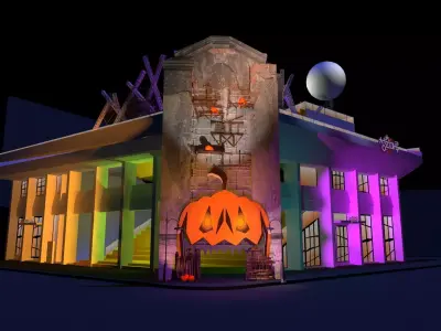 Hot6 HorrorCastle Party 3D model