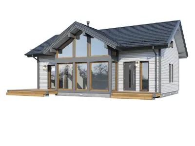 Alpine house Perfect 3D model