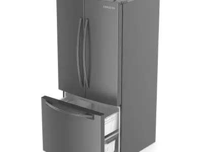 Samsung 20 cu ft Refrigerator 3D model
