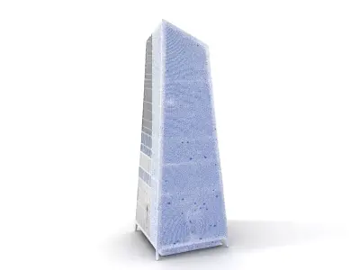 Modern Glass Skyscraper model pack Low-poly 3D model