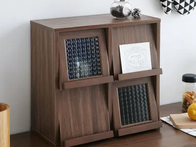 mini cabinet 4 doors 4242 NFM4242 3D model