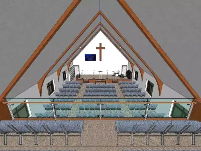 Architecture-Religion-God-Culture-Temple-0286 church 3D model