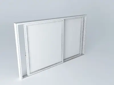 Slide window Free 3D model