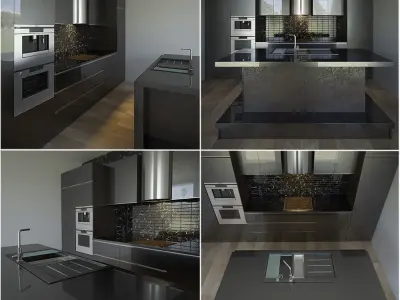 Kitchen Furniture VII 3D model