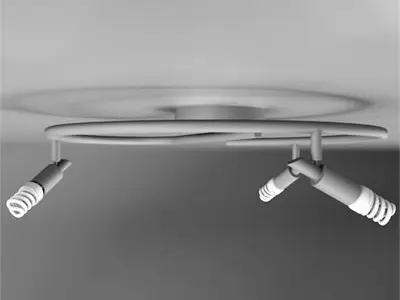 Lamp living 3D model