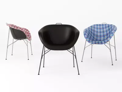 Euphoria two chairs 3D model