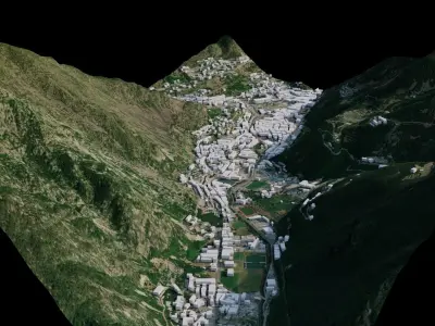Andorra La Vella - Andorra 3D model