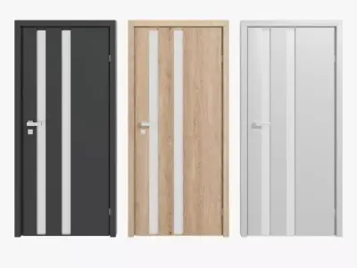 Interior Door 01 3D model purchase