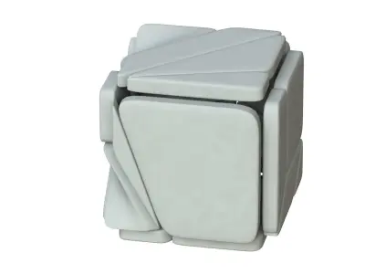 Sci Fi Object No 5489 Low Poly Texture