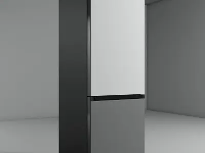 ALL SAMSUNG BESPOKE REFRIGERATOR 1 2 4 DOOR 3D model