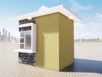Security Pos KPI 3D model