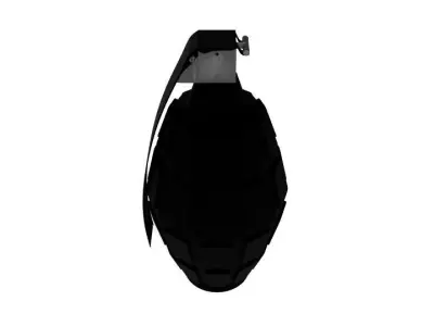 Grenade silhouette of bottle 3D model
