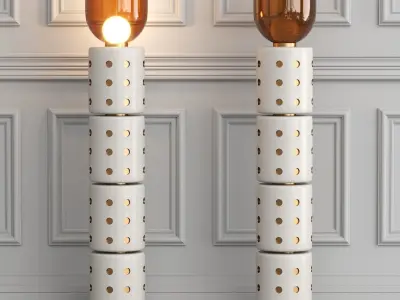 Floor lamp MARLON Mezzo 3D model