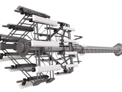 Cellular Tower 3D model