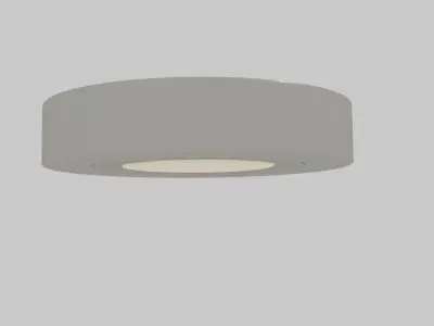  Recessed Round Light Low-poly 3D model
