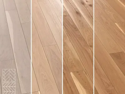 Boen Parquet Wood Floor Collection - 5 Pro Layouts - 4K Textures Texture