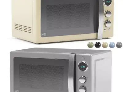 SWAN kitchen appliance collection 3D model