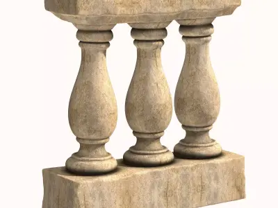 Baluster 1 3D print model