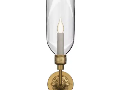 Clandon Storm Wall Light 3D model