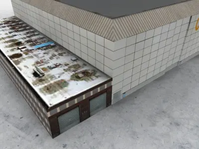 EDDF Storage 6 Low-poly 3D model