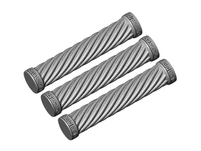 Spiral rope greek key model making miniature pillar columns 3D print model
