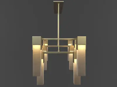 Circa Lighting-Covet Large Chandelier 3D model