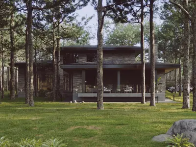House Set 02 3D model