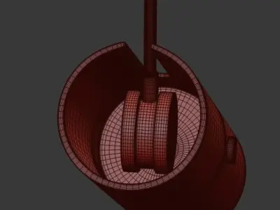 Concrete Lighting LV Spotlight 3D model