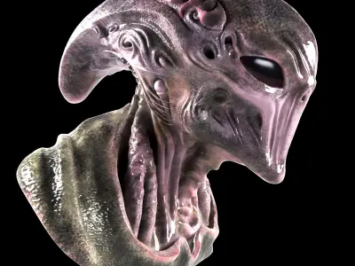 Xenovoid Sentinel 3D model